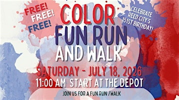 Color Fun Run and Walk 2026 | Reed City Depot