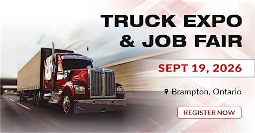 TTN Truck Expo & Job Fair – September 19, 2026 | Brampton, Ontario | Speranza Banquet Hall
