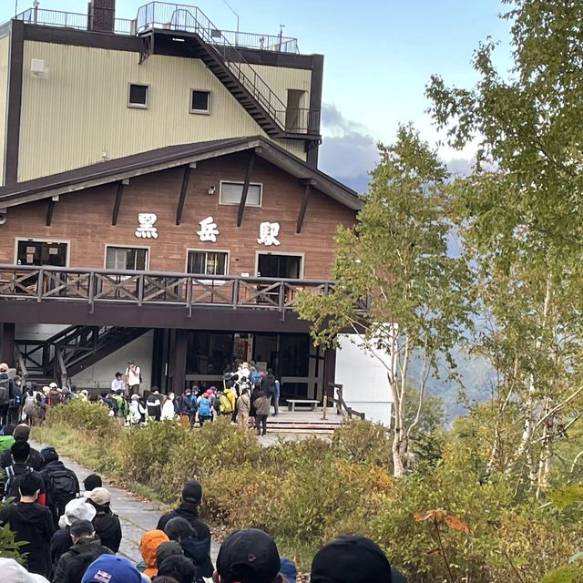 北海道　層雲峡　黒岳ロープウェイ