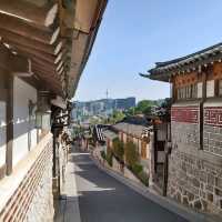 Lovely walk among traditional houses