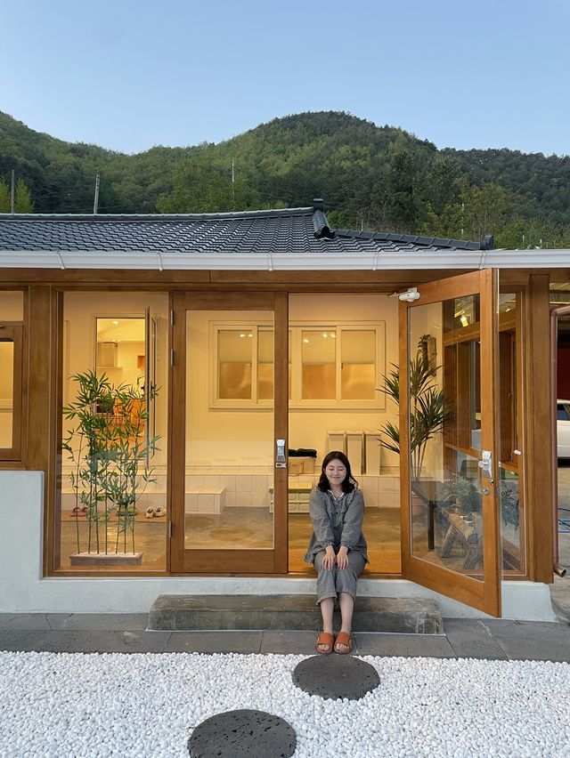 자연 속에 파묻혀서 지낼 수 있는 강안채 🌿