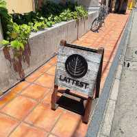 表参道　無機質穴場カフェ《LATTEST》