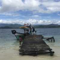 Paradise in Pahawang Island, Indonesia.