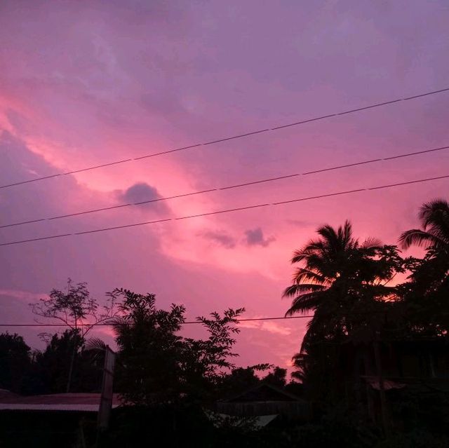 Pink Sunsets Only In Malaybalay 