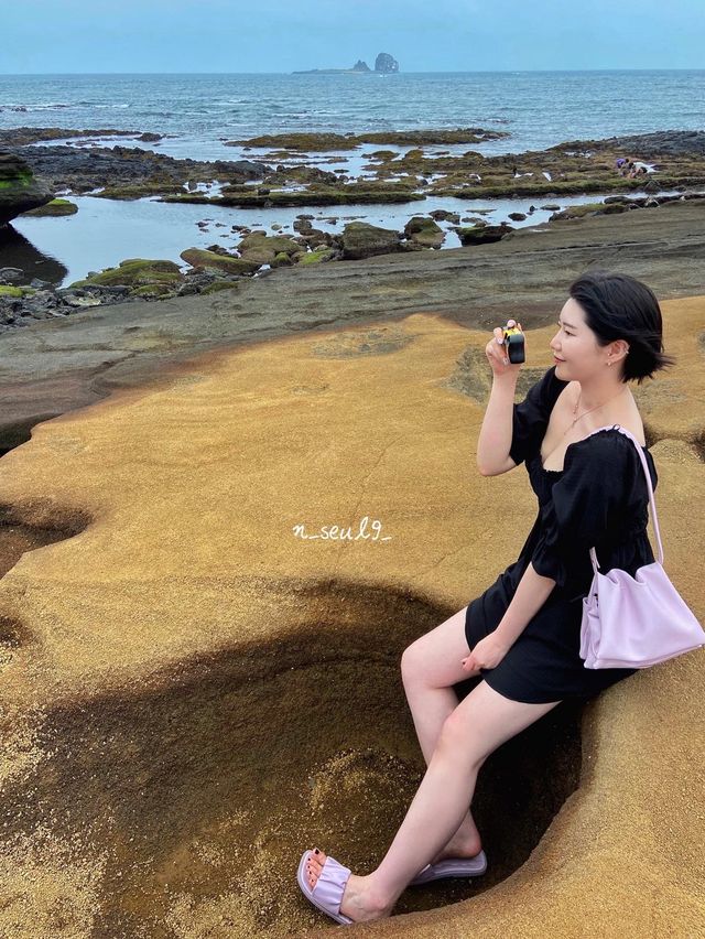 제주도만의 독특한 해변, "사계해변"