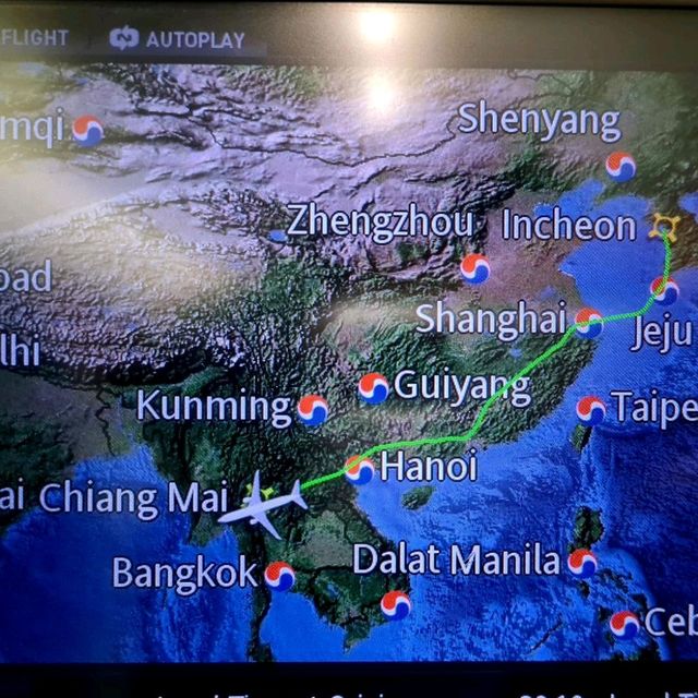  Korean air ไปเที่ยวเชียงใหม่ บินตรงไม่แวะพัก