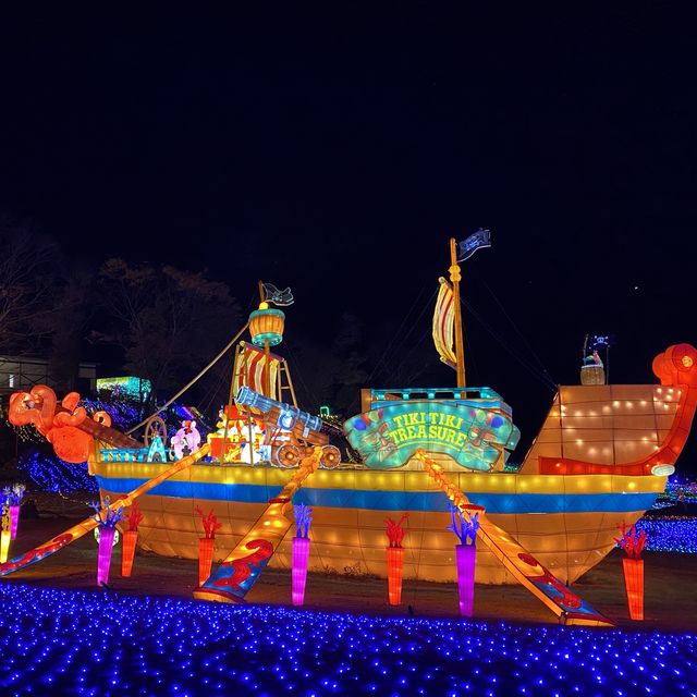 東京ドイツ村のイルミネーション