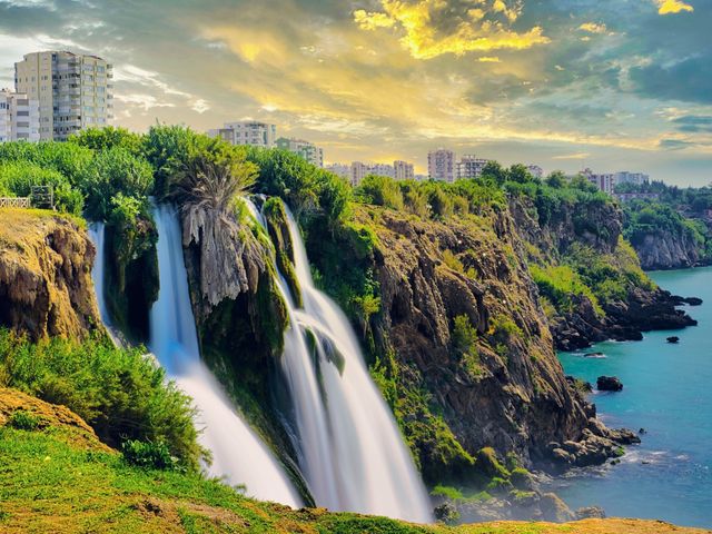 土耳其安塔利亞 - 杜登瀑布