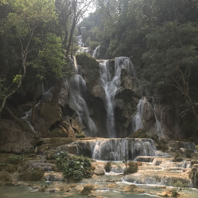 라오스 “꽝시폭포”