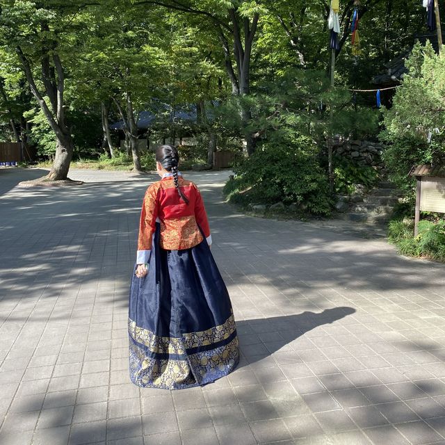 한복 인생샷을 남길 수 있는 한국민속촌🇰🇷