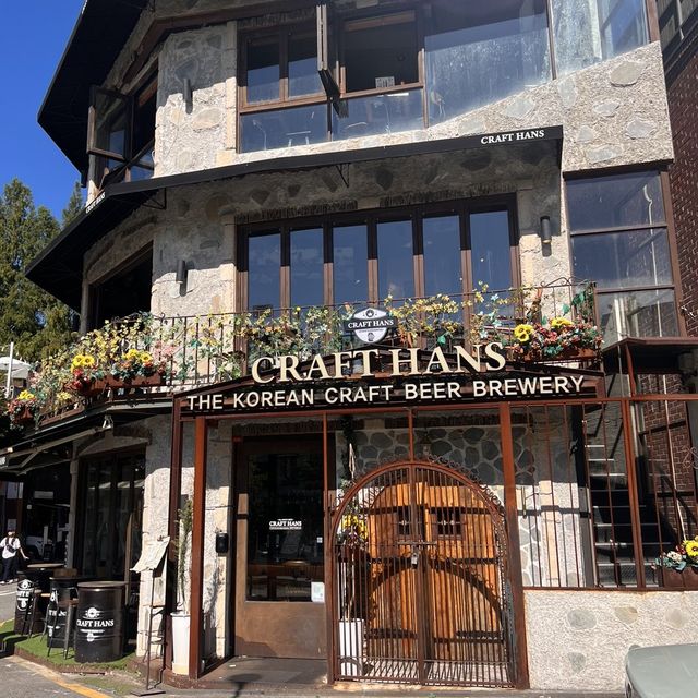 韓国/ソウル【延南洞】緑を見ながら乾杯🍻