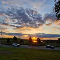 Sunset at Roxburgh Park Melbourne