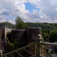 LUXEMBOURG walls of corniche