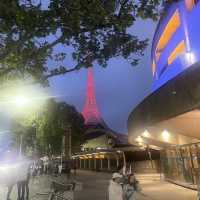 Melbourne at night 