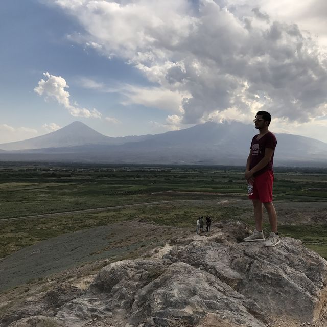Khor Virap monastery - mountain Ararat view 