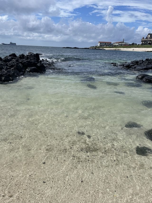 에메랄드빛 바다에서 스노쿨링🌊 우도 ‘서빈백사’