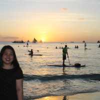Chasing the Boracay sunset
