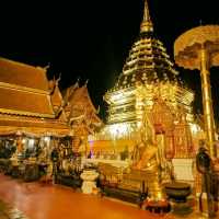 ดอยสุเทพในตอนกลางคืน จ.เชียงใหม่
