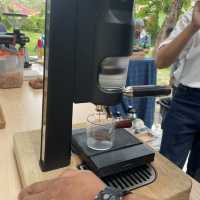จิบกาแฟในสวนยางภูเก็ต
