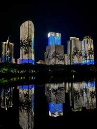 Best skyline in Hainan 🌃🤍