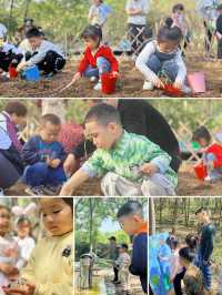 Xi'an surrounding family camping farm.