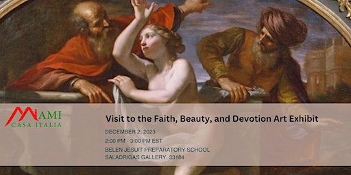 Visit to Art Exhibit - Faith, Beauty and Devotion at Belen Jesuit | Belen Jesuit Preparatory School