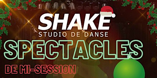 Spectacle de Noël (SHOW 17H) Shake 2023 | Salle Jean-Michel-Bergot