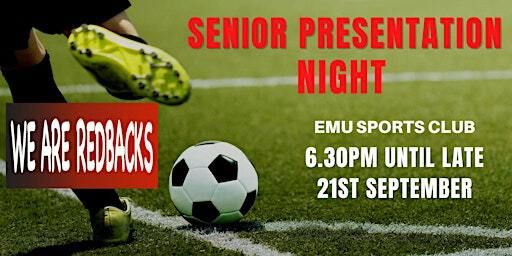 SENIOR PRESENTATION NIGHT BLAXLAND FOOTBALL CLUB | Emu Sports Club