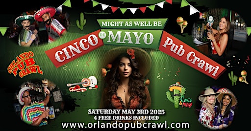 Might as Well Be Cinco Pub Crawl | Swiggs