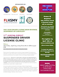 Suspended Driver License Clinic | 201 SE 6th St
