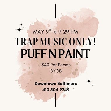 Trap Music + Puff n Paint @ The Worlds First Mini Hip-Hop Museum! | In My Lifetime: Mini Hip-Hop Museum