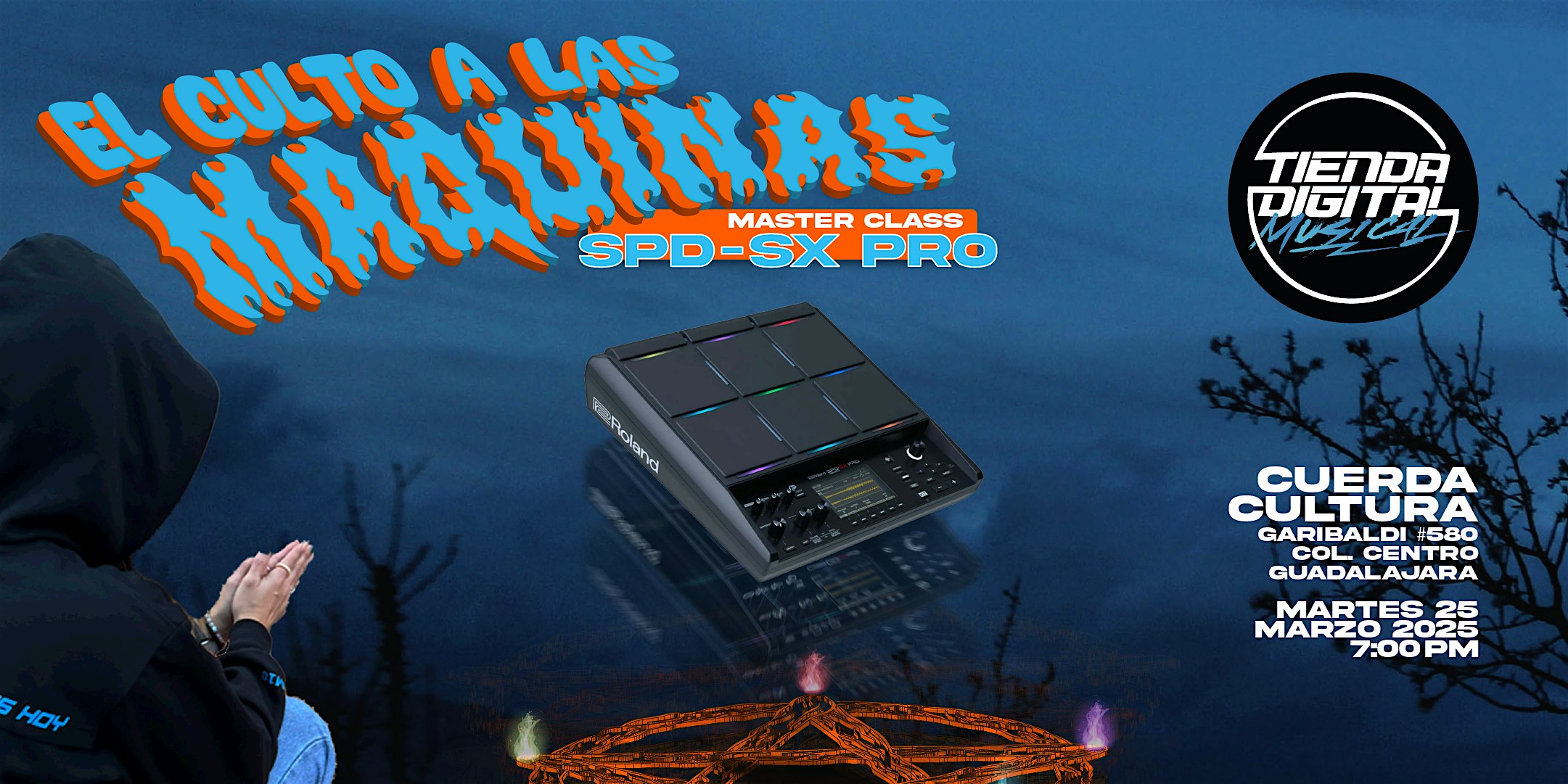 EL CULTO A LAS MÁQUINAS presenta SPD-SX PRO | Cuerda Cultura