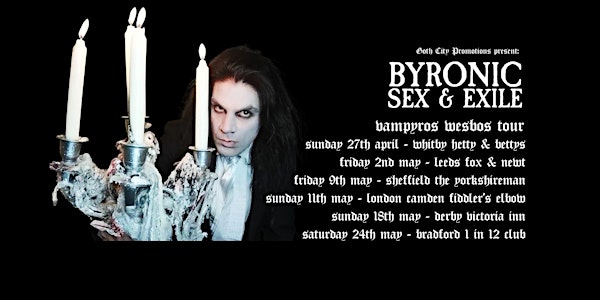 Byronic Sex & Exile + The Glass House Museum + Stock Image | Yorkshireman