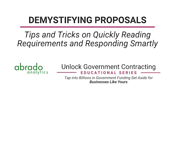 Demystifying Proposals | 2158 Renard Ct