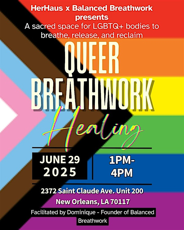 Queer Breathwork Healing | New Orleans Healing Center