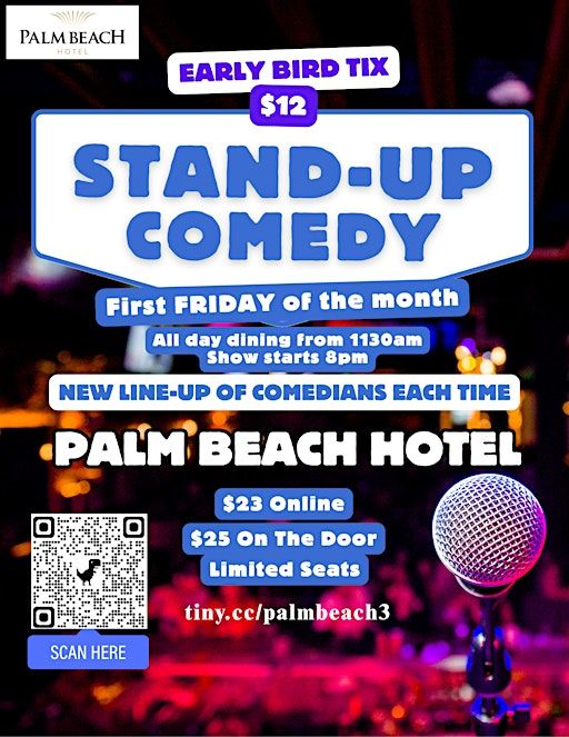 Stand-up comedy at Palm Beach (Dark & Dirty jokes night) | Palm Beach Hotel