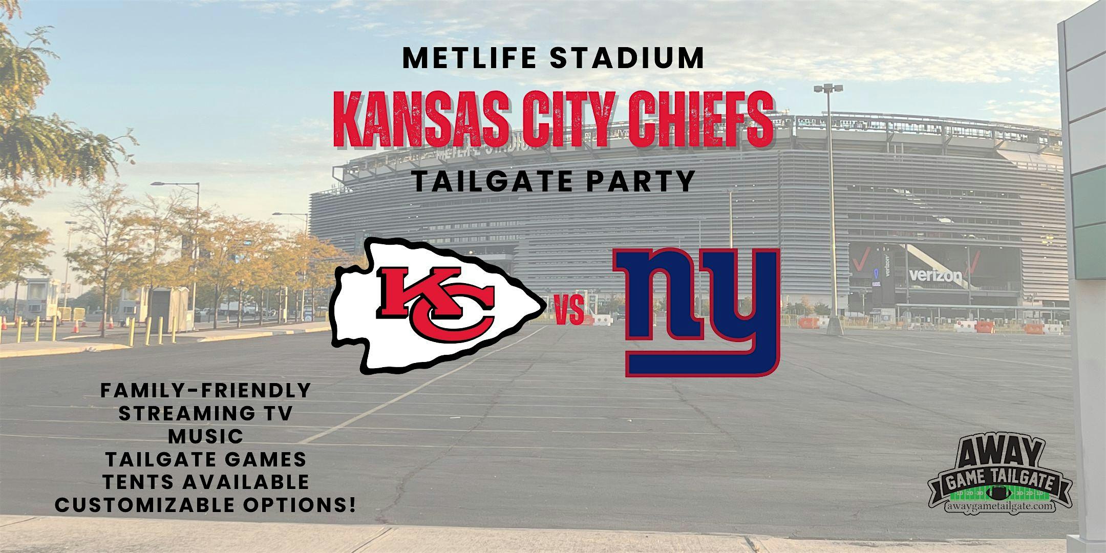Kansas City Chiefs Tailgate at MetLife Stadium | MetLife Stadium Drive