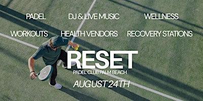 RESET by Padel Club | Padel Club Palm Beach
