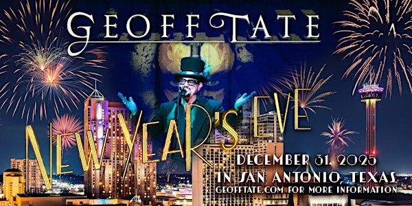New Years Eve hosted  by Geoff Tate | Deco Ballroom and Event Center