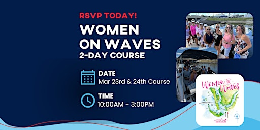 Women On Waves: Two-Day Boating Course (March 23rd & 24th) | The Boat House Cape Coral