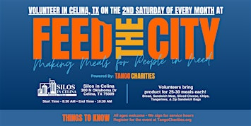 Feed The City Celina: Making Meals for People In Need | Silos In Celina