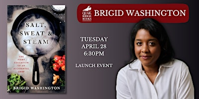 Brigid Washington | Salt, Sweat & Steam | Quail Ridge Books