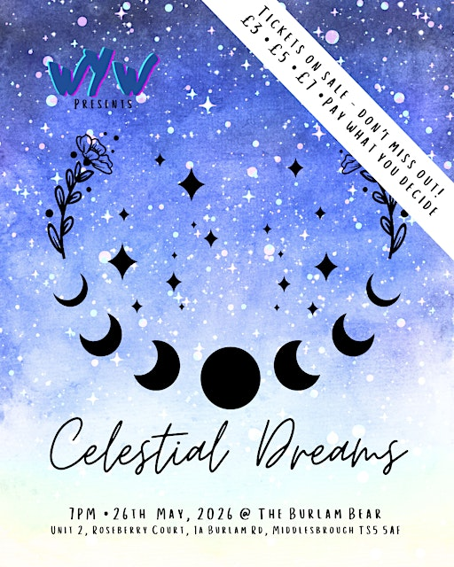 WYW Tees Events: Open Mic Night | The Burlam Bear