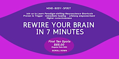 Mind • Body • Spirit: Rewire Your Brain in 7 Minutes | Parksville Community Centre