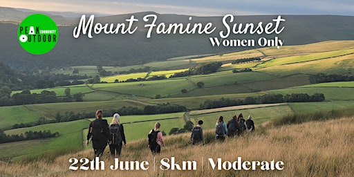 Evening Hike | Mount Famine & South Head | 8km | Women only | Bowden Bridge Car Park - Peak District NP