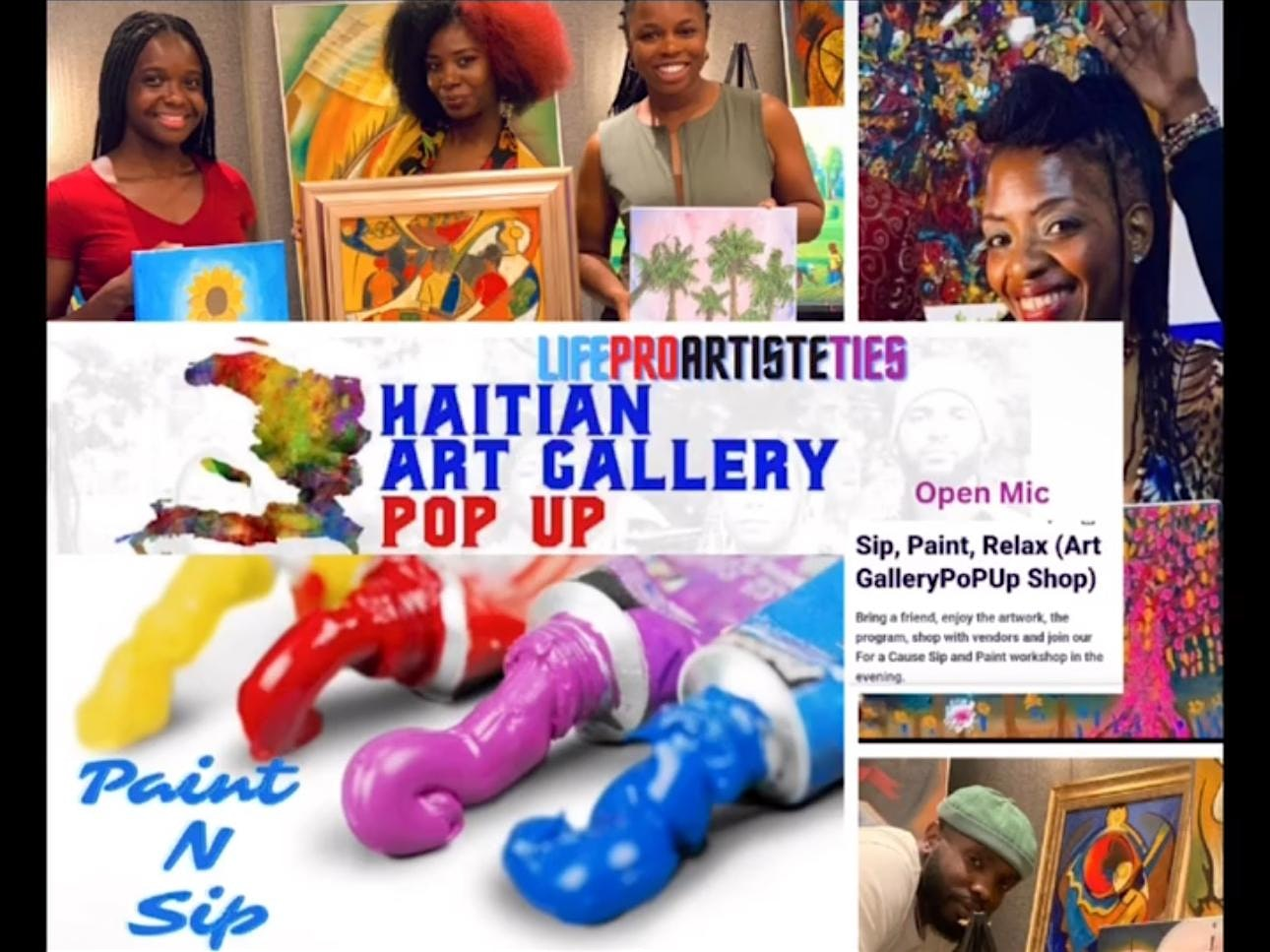 Haitian Art Gallery Pop Up Exhibit/Shop | 10-01 Irving Ave