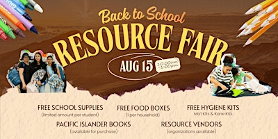 Back to School Resource Fair | AloHa Resource & Community Center