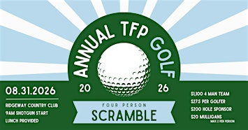 2026 TFP Golf Scramble | Ridgeway Country Club