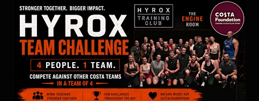 Costa Foundation - The Engine Room Hyrox Challenge | Be Modified Gym & Fitness