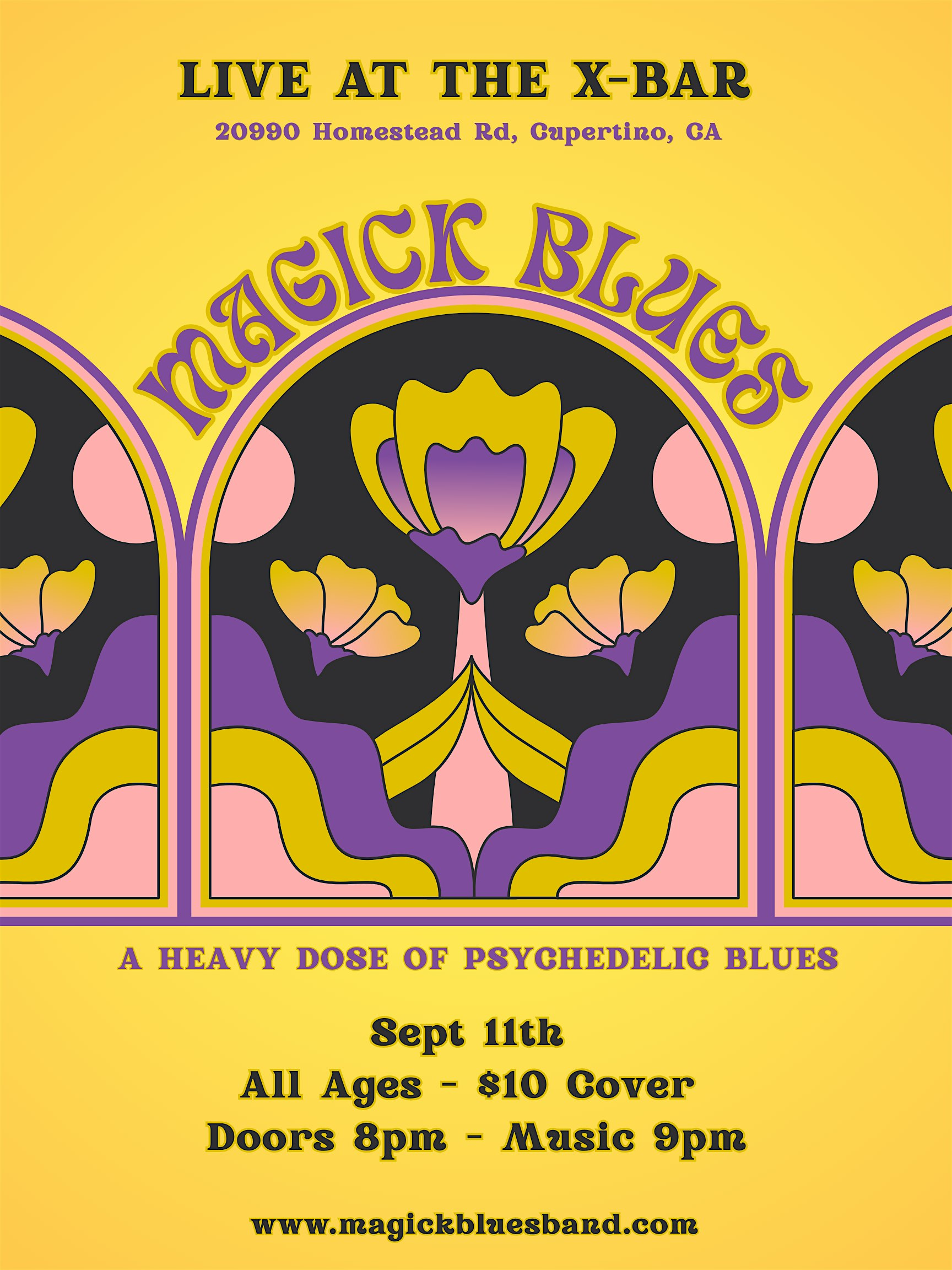MAGIC BLUES  Heavy Dose of Psychedelic Blues | Homestead Bowl & The X Bar